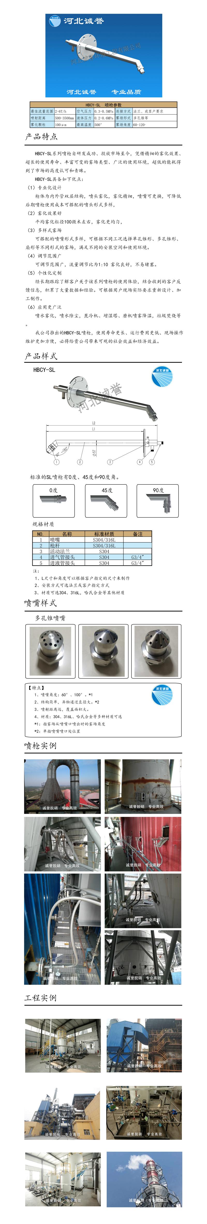 廢液噴槍、保護(hù)套、噴槍參數(shù)、材質(zhì)尺寸、流量分布圖、扇形空心錐俯視圖介紹以及廢液噴槍霧化視頻展示和工程案例介紹